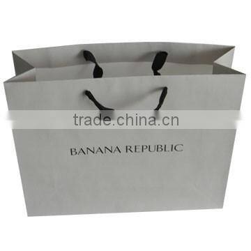 Competitive price offset printed paper shopping bags