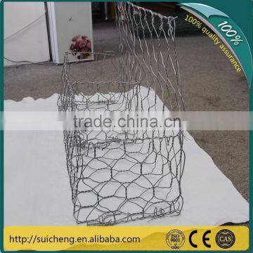 Guangzhou factory hexagonal woven wire mesh gabion box