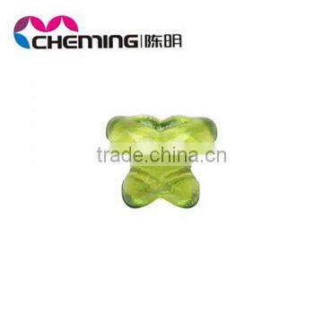 wholesale fashion cheap loose acrylic crystal butterfly bead