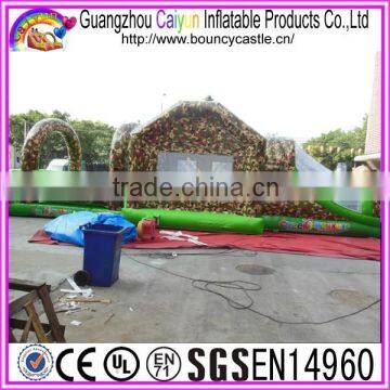 Hot Sale Camouflage Inflatable Rat Race Obstacle Course photo-4