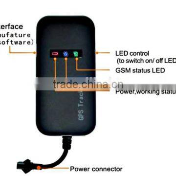 Real Track Device GH GPRS GSM GPS Tracker Motorcycle Car GT02 with Relay ACC Detection