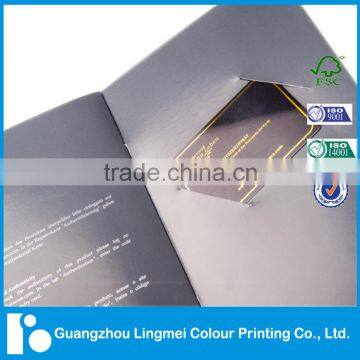 Hot Stamping Softcover Brochure Printing With Envelope photo-6
