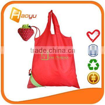 Eco-friendly polyester foldable bag for shopping bag