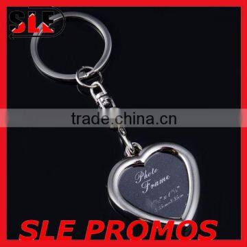 wedding keychain promotional Frame metal keyring custom metal key holder