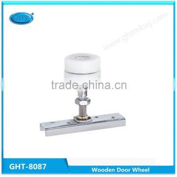 Hot sale wooden door Hanging nylon wheel ,steel slide door wheel , slide door rollers