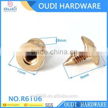 Decorative Metal Rivet For Bag Nippled Shape Nail For Garment photo-3