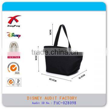 Portable and Simple Hand Bag Polyester Handle Bag With Zipper Close photo-5
