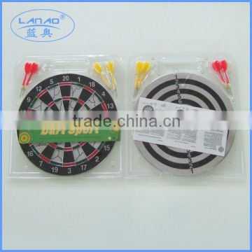 12'' flocked dartboard