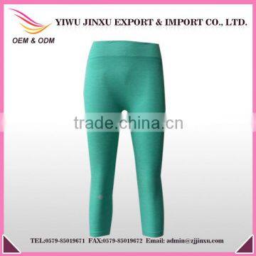 Wholesale high quality plus size half knee leggings mama pants