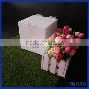 2016 Yageli Customized Different Styles Acrylic Charity Collection Box & Acrylic Tip Box photo-5