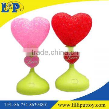 Heart shape LED fashionable night-light with color box