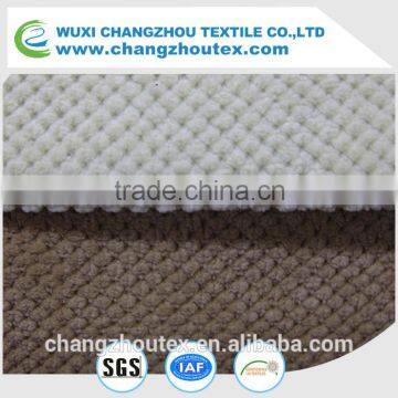 88%POLYESTER12%NYLON KNITTED FABRICWITH DIAMOND PATTERN PILES