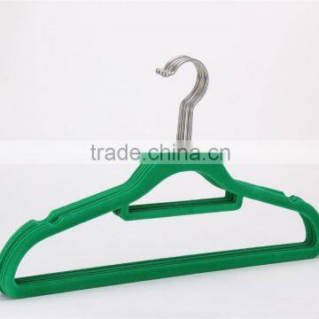 Standby Velvet Flocked Clothes Hangers and Racks With Notches photo-3