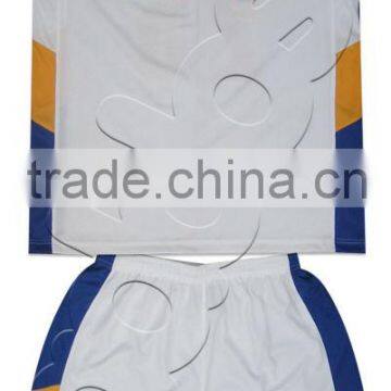 Embroidered Basketball Uniform #1046 White