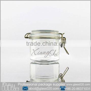 facial mask cosmetic jars with airtight filp cap