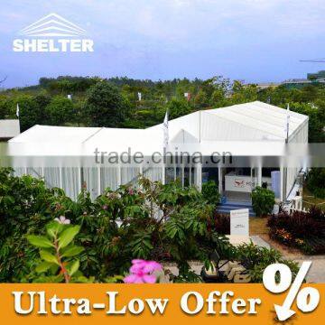 Elegant solar tent for villa