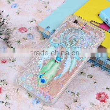 Beautiful Quicksand Phone Case Liquid Style Transparent Back in Colorful PC Case photo-4