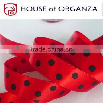 Beautiful Washable Printed Satin Ribbon