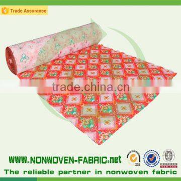 printed nonwoven fabric for mattress cover 100gsm