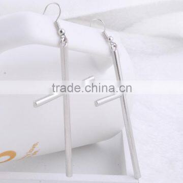 European style jewelry hot models female metal jesus cross earrings