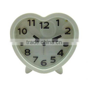 Candy Color Heart Shape Index Alarm Clock photo-4