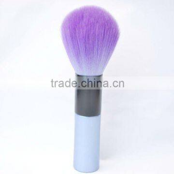 Beauty Products Purple Nylon Hair Plastic Handle Face Brush