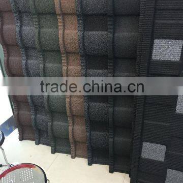 Real Best Hot New Model Sand Stone Coated Spanish Roof Tiles Prices