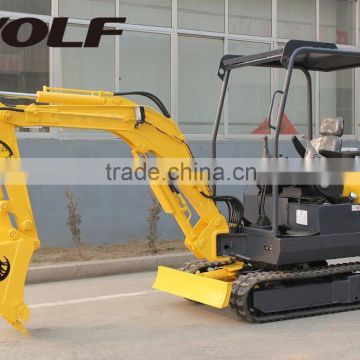 Factory direct! Carter 2 ton Hydraulic crawler chinese mini excavator for sale