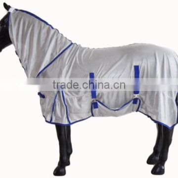 Gray Breathable Summer Horse Blanket