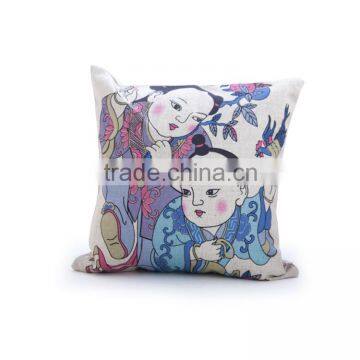 Beautiful seat cushion with printing