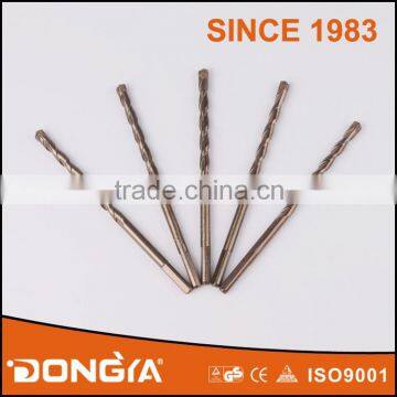 Amber Cobalt Three Flat Shank Drill Bits with Cross Tip