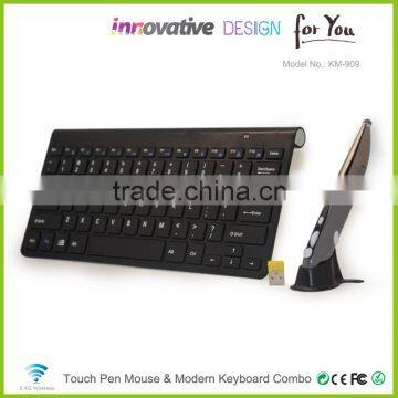 Luxury Gift for Business Men 2.4g Wireless Keyboard Mouse Combo KM909 Made in China photo-5