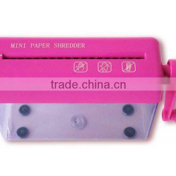 A5 manual paper shredder