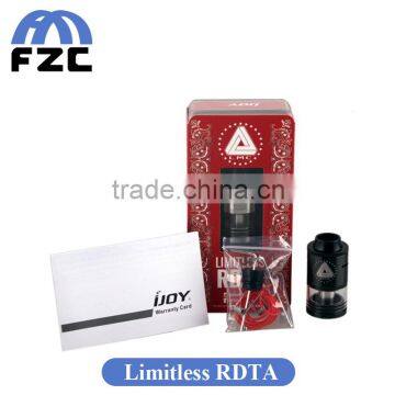 New products ijoy limitless rtda 4ml capacity atomizer tank vapor device