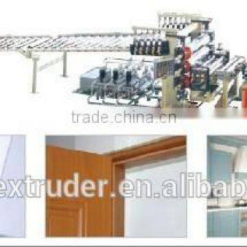 plastic equipment for WPC outdoor decking manuacture