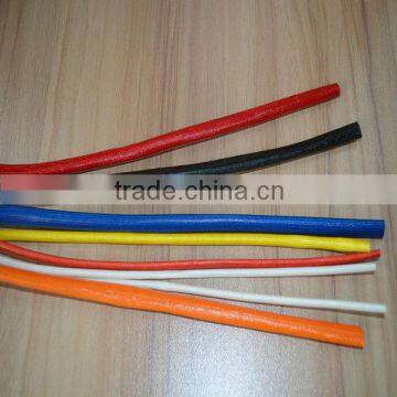 Silicone resin fiberglass sleeves; silicone coated braided fiberglass sleeve