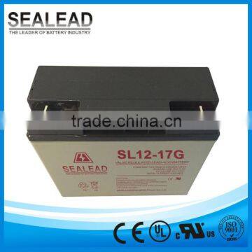 24v gel battery 12v 17ah electric scooter batterys