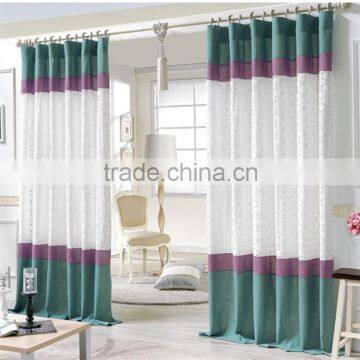 Latest designs sheer curtain fabrics turkey crochet curtain                        
                                                Quality Choice