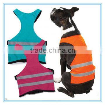 EN20471 comfortable dog harness safety vest high visibility vest for dogs