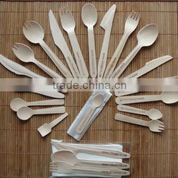 wooden cutlery