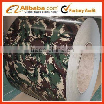 Coated Surface Treatment New Styles Camouflage Pattern Zinc Coating PPGI Steel Coils/ Plates Type