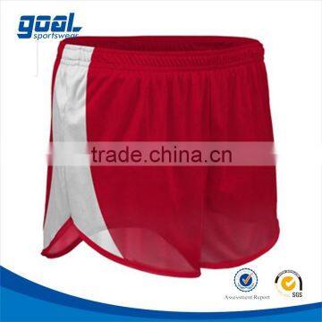 Custom Polyester mesh womens sex running shorts