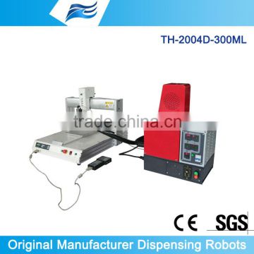 Hot melt adhesive coating machine/ hot melt glue spraying machine TH-2004D-300ML