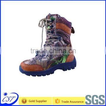 Genuine leather rubber outsole mens altama military boots