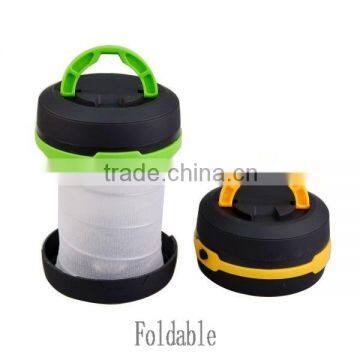 Round Mini Collapsible Camping Torch Brightness Camping LED Light photo-2