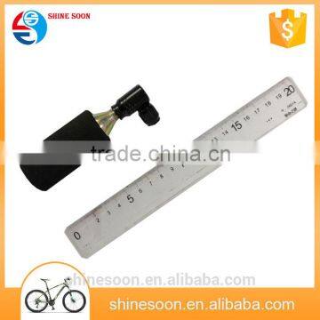 Bicycle Air Pump Aluminum Alloy Mini Portable Bike Mini CO2 Pump photo-2