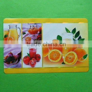 EVA +pp placemat with excellent printing (UK market)