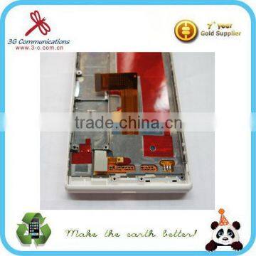 for Huawei Ascend P7 LCD Display Touch Assembly With Frame
