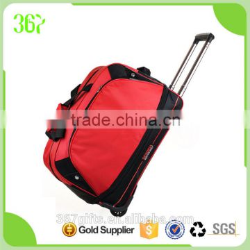 Durable Nylon Travelling Bags with Trolley Wheels Trolley Bag for Sale