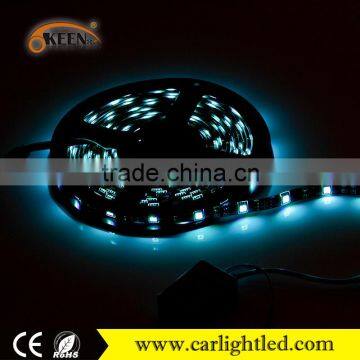 12v IP65 waterproof outdoor dsi led strip light 5050 150smd rigid rgb flexible pcb color changeable led strip 5m light